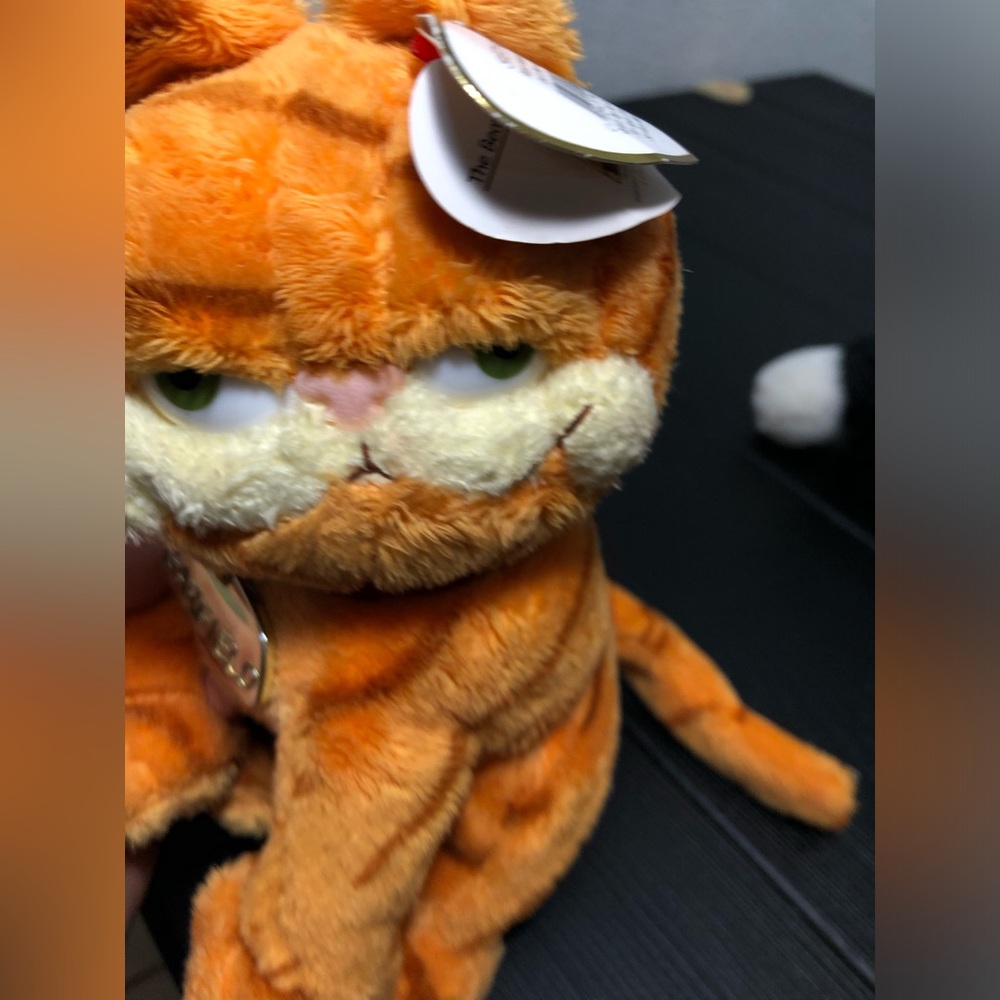 Ty Orange Plush Cat Toy - Soft Collectible Stuffed Animal - Picture 11 of 11